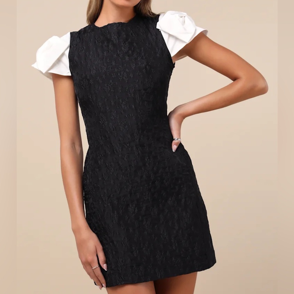 Sister Jane Paddock Jacquard Mini Dress